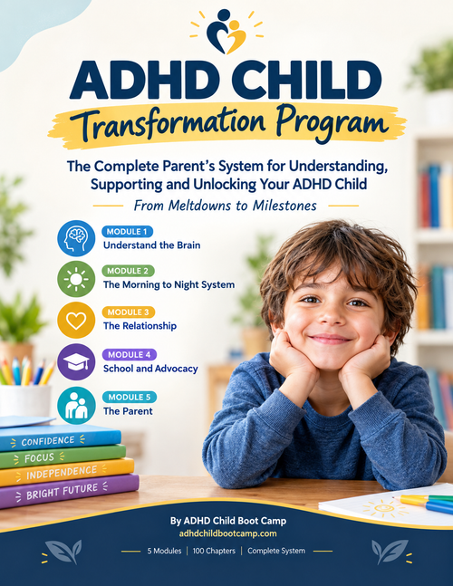 ADHD CHILD TRANSFORMATION PROGRAM